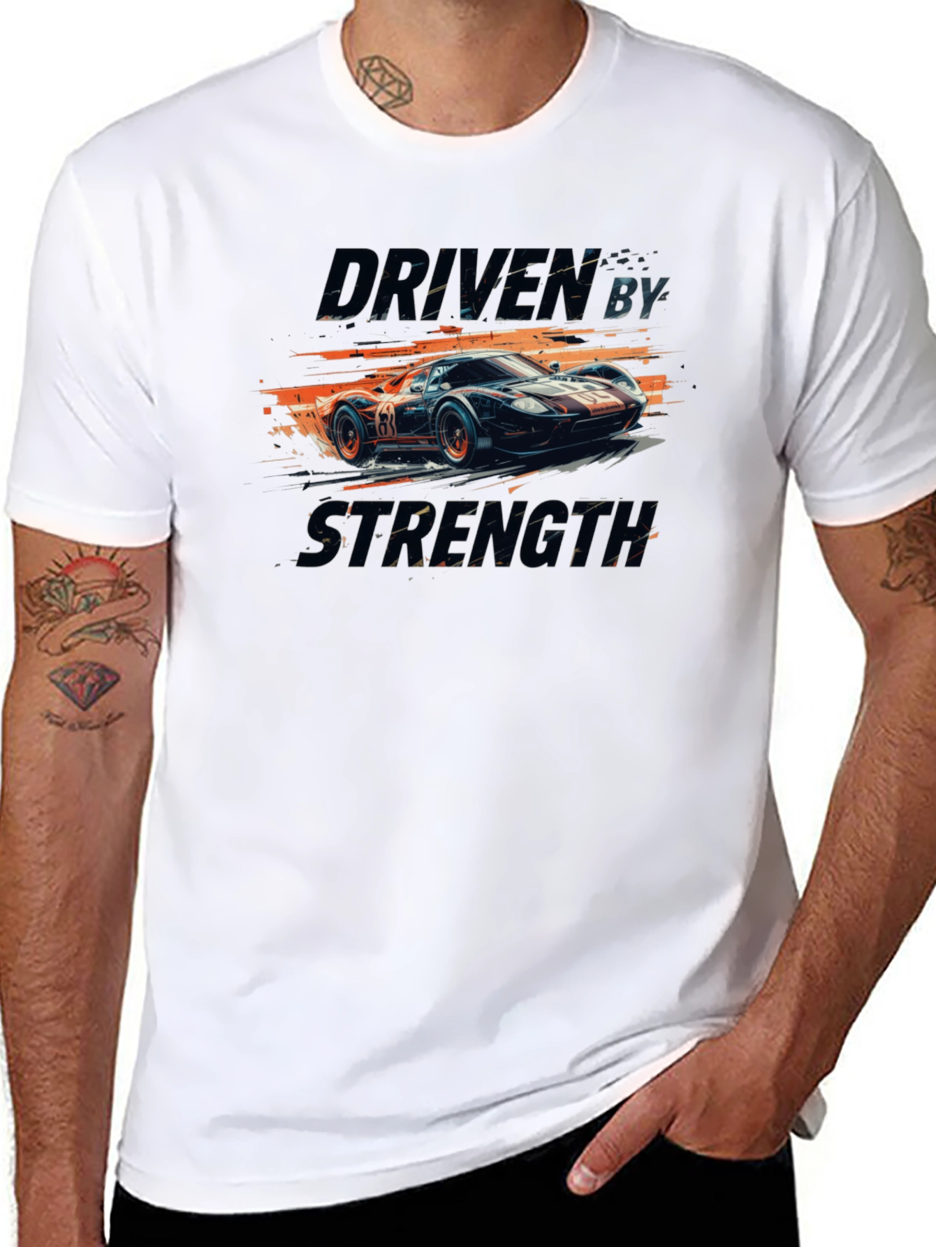 Driven by Strength Graphic Tee