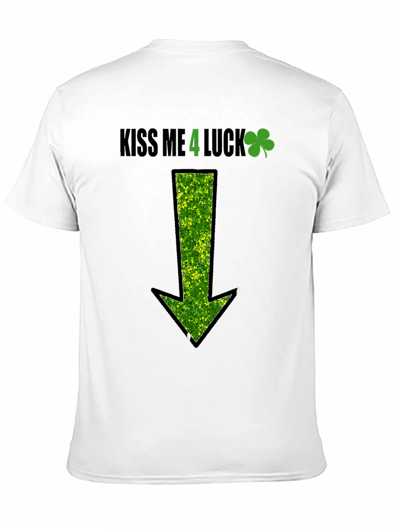 Kiss Me 4 Luck St. Patricks Day Arrow T-Shirt