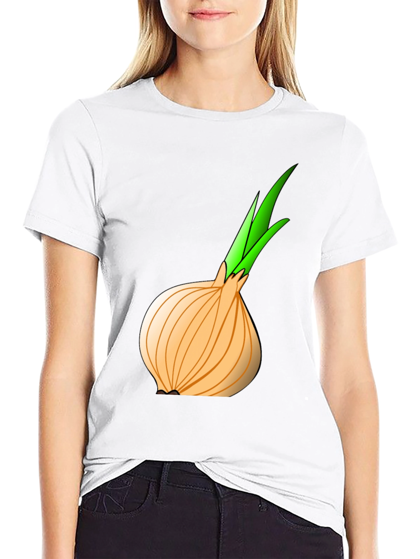 Onion Graphic T-Shirt - Quirky Foodie Tee