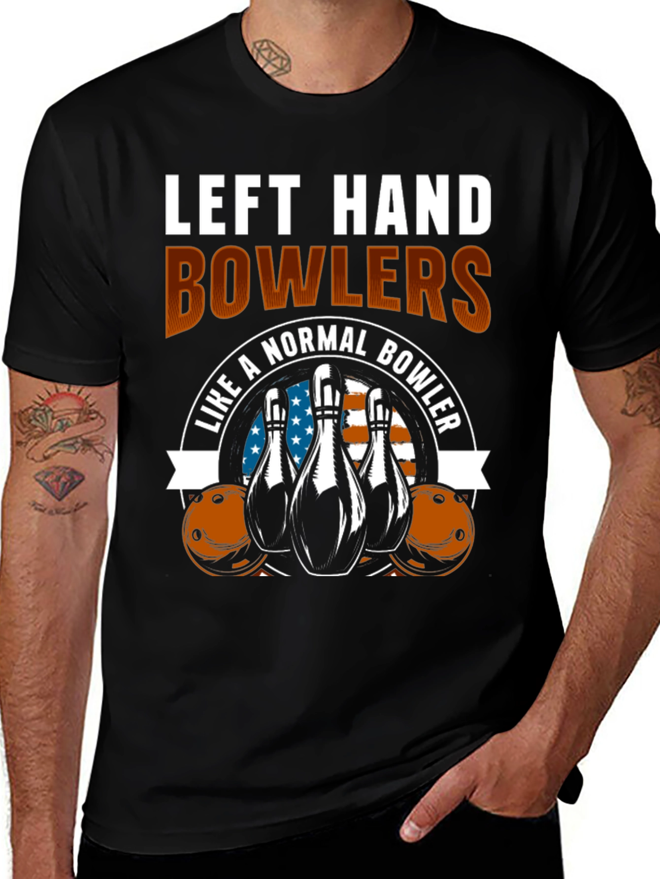 Left Hand Bowlers T-Shirt