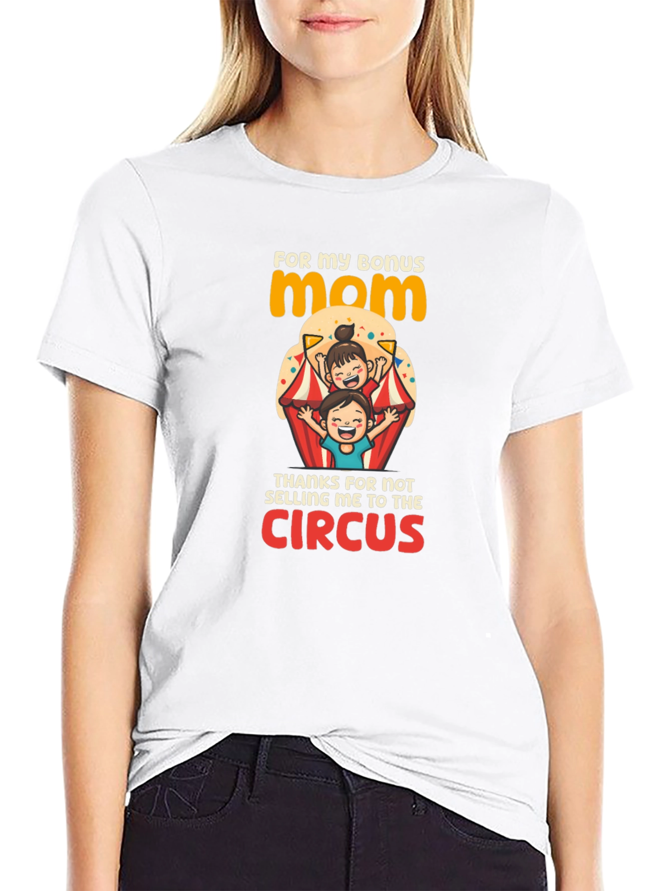 Bonus Mom Circus Graphic Tee
