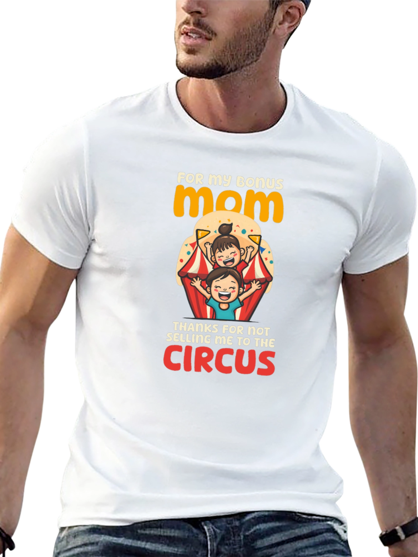 Bonus Mom Circus Graphic Tee