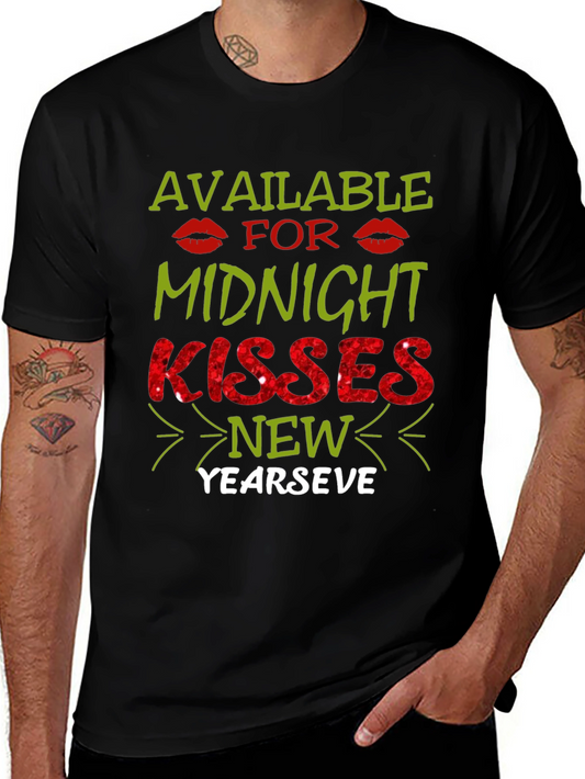 Midnight Kisses New Years Eve T-Shirt