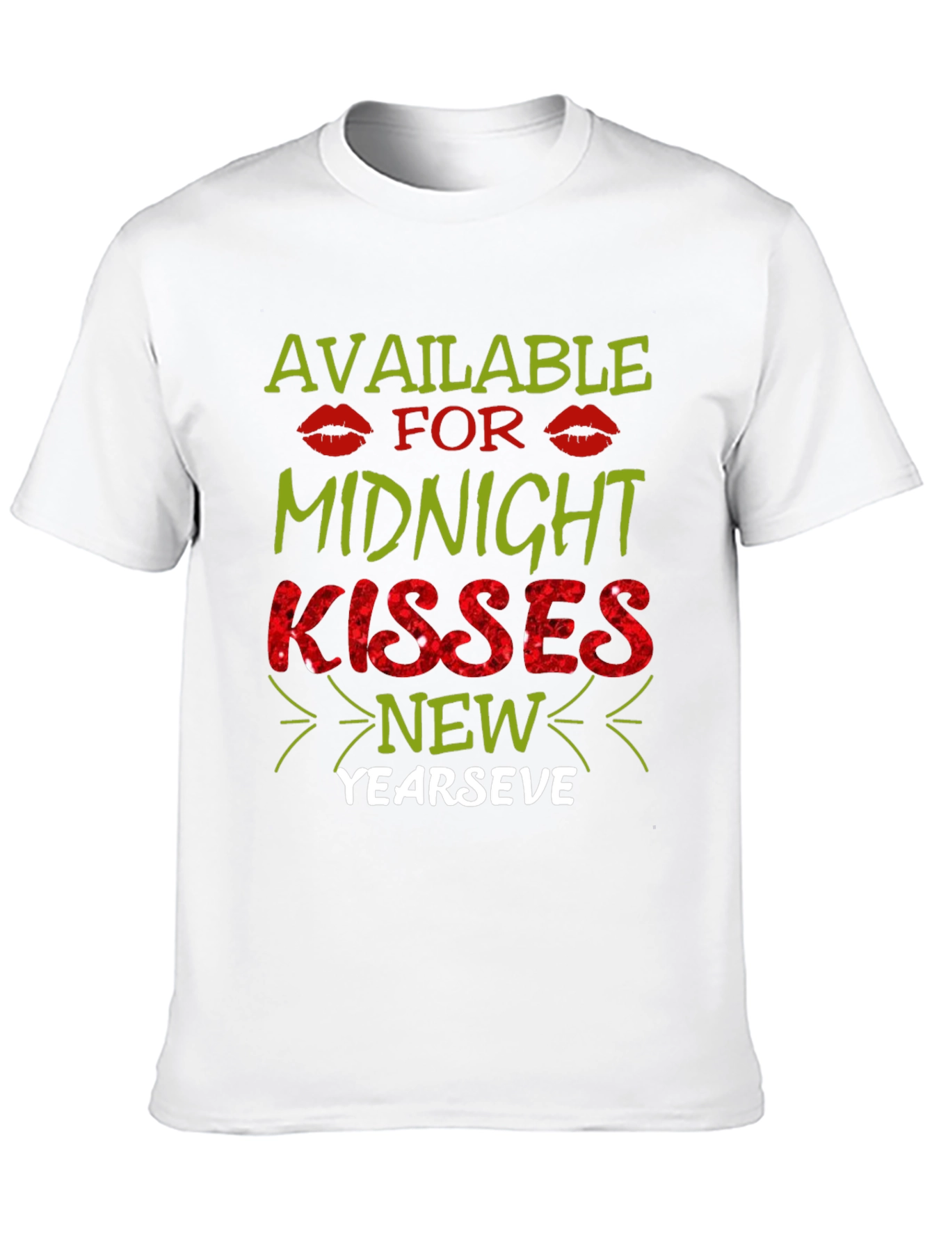 Midnight Kisses New Years Eve T-Shirt