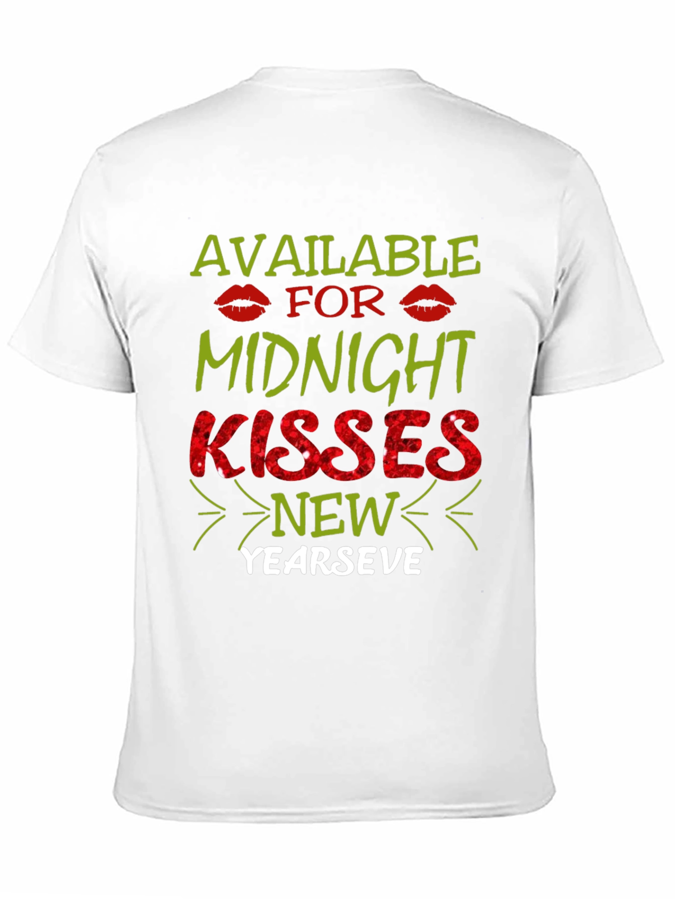 Midnight Kisses New Years Eve T-Shirt