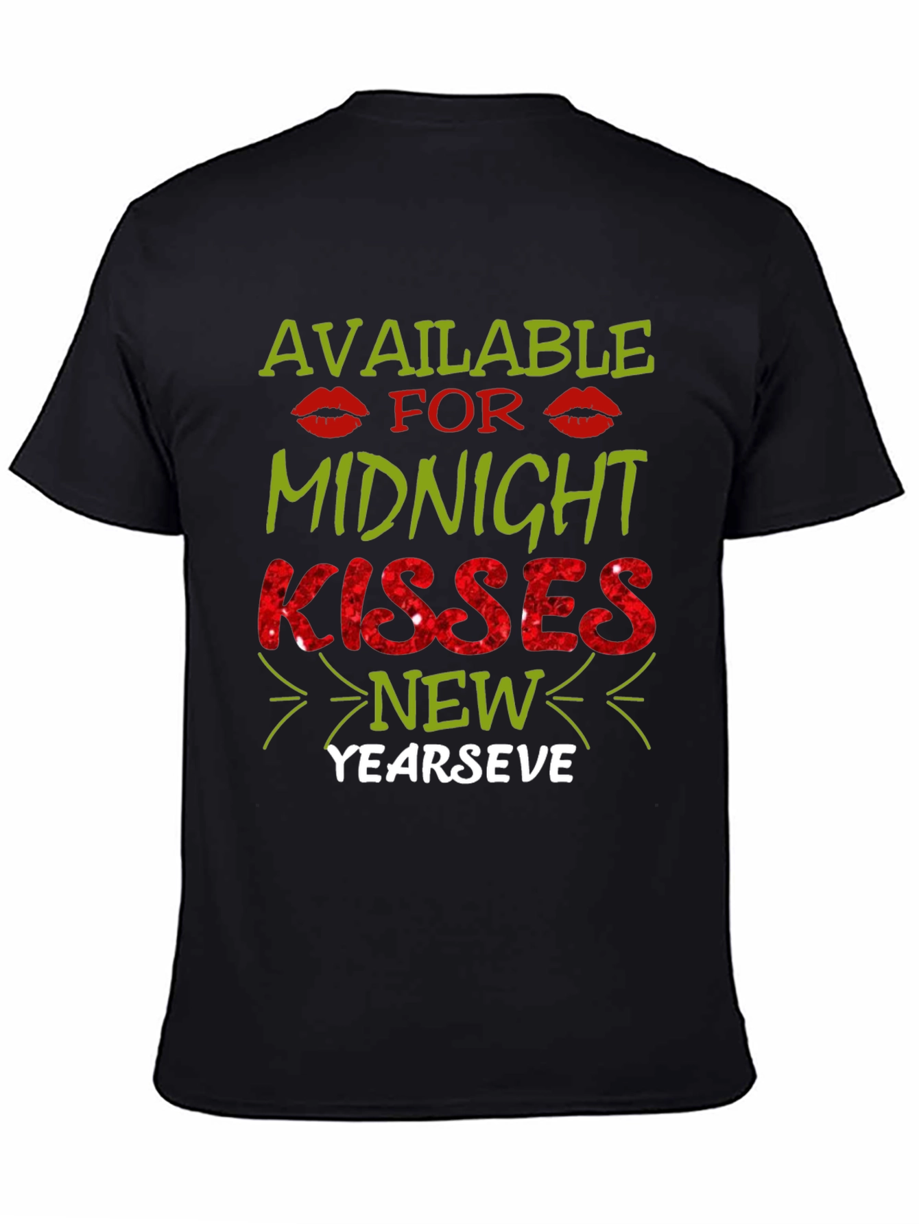 Midnight Kisses New Years Eve T-Shirt