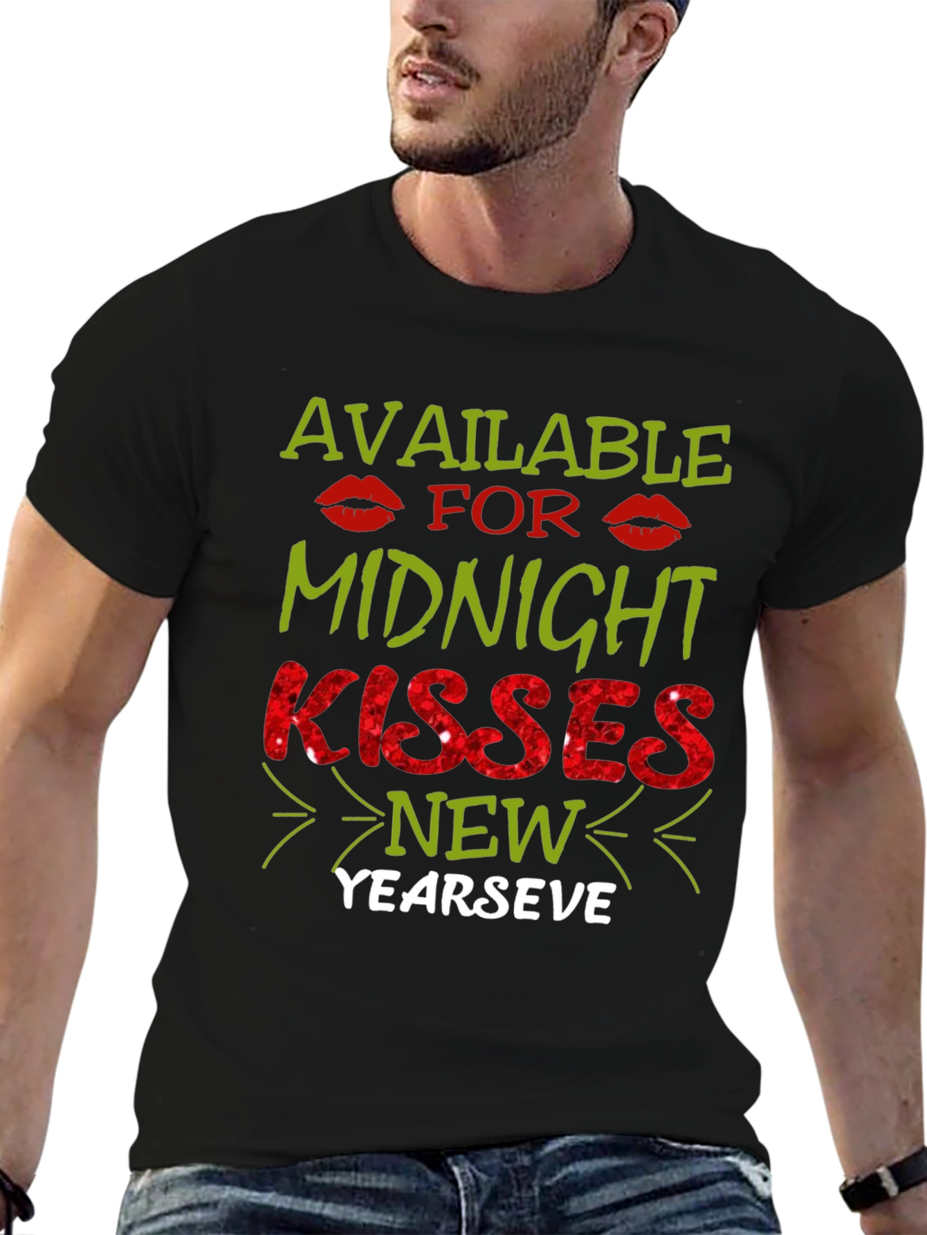 Midnight Kisses New Years Eve T-Shirt