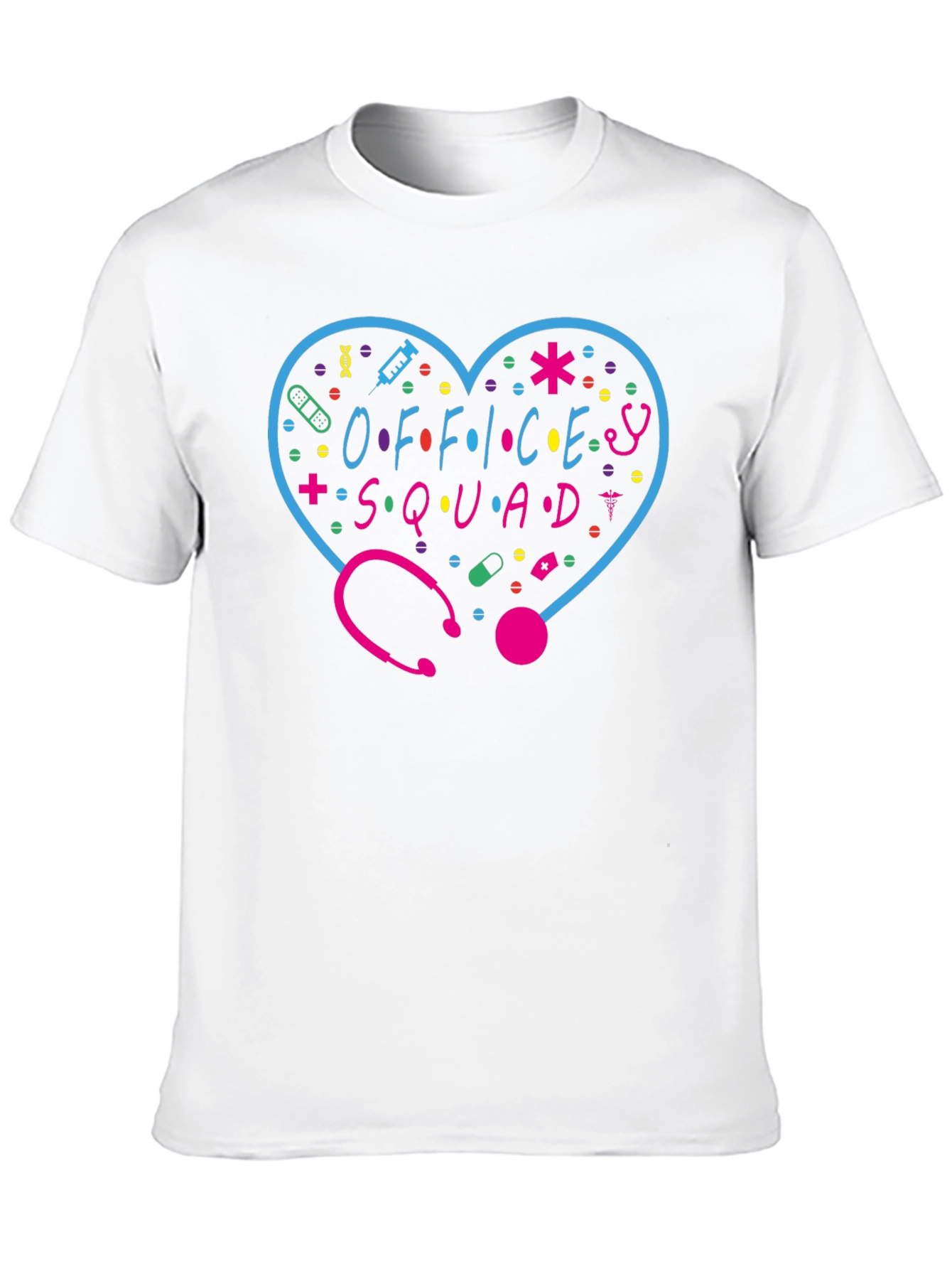 Office Squad T-Shirt - Medical Team Apparel