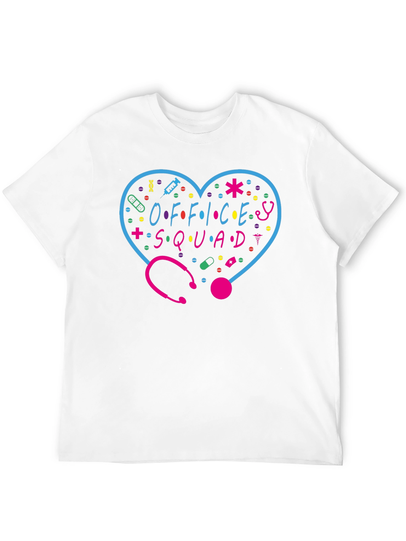 Office Squad T-Shirt - Medical Team Apparel