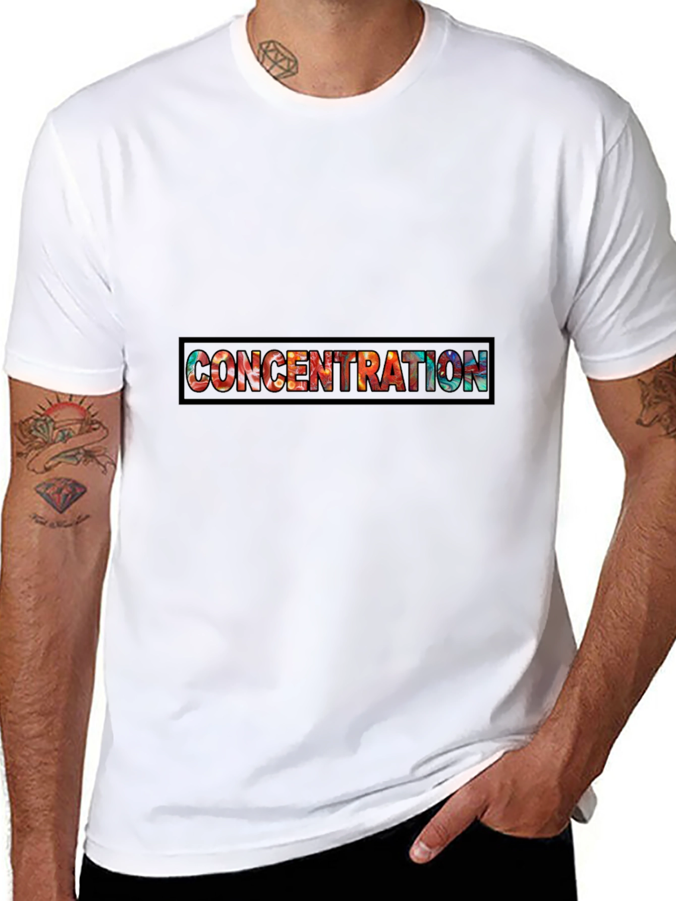 Concentration Graphic Tee - Modern Streetwear