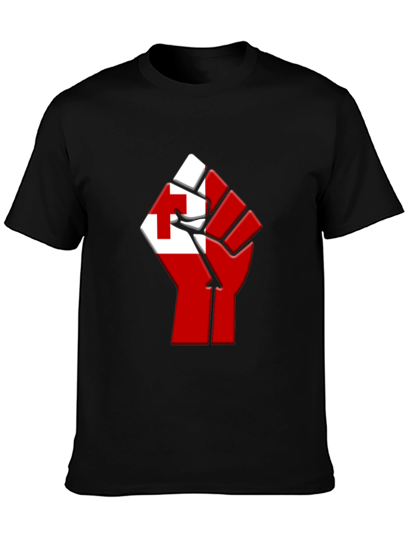 Tonga Flag Fist T-Shirt