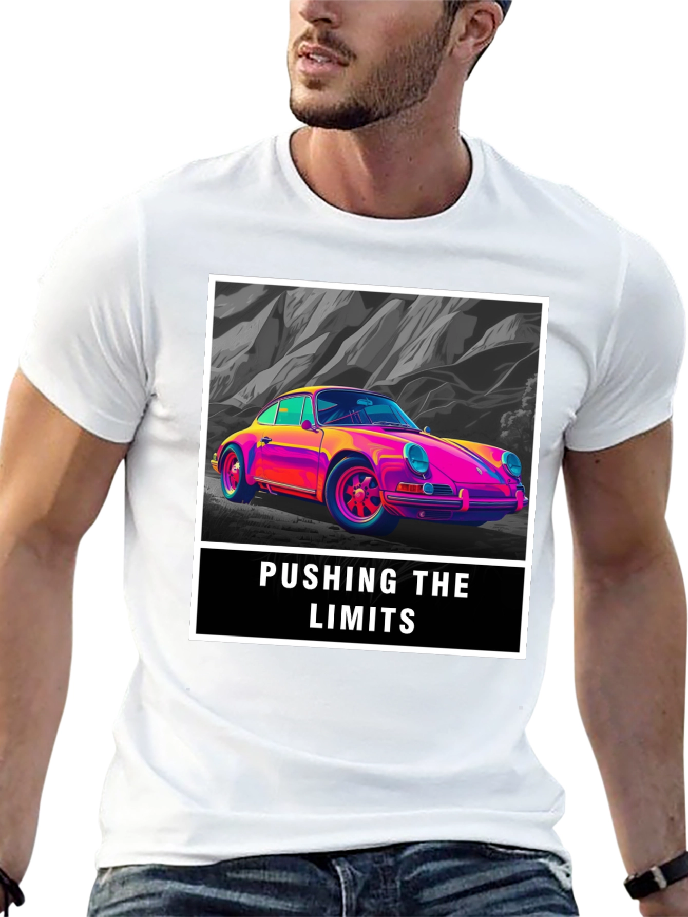 Pushing the Limits Car Graphic Tee