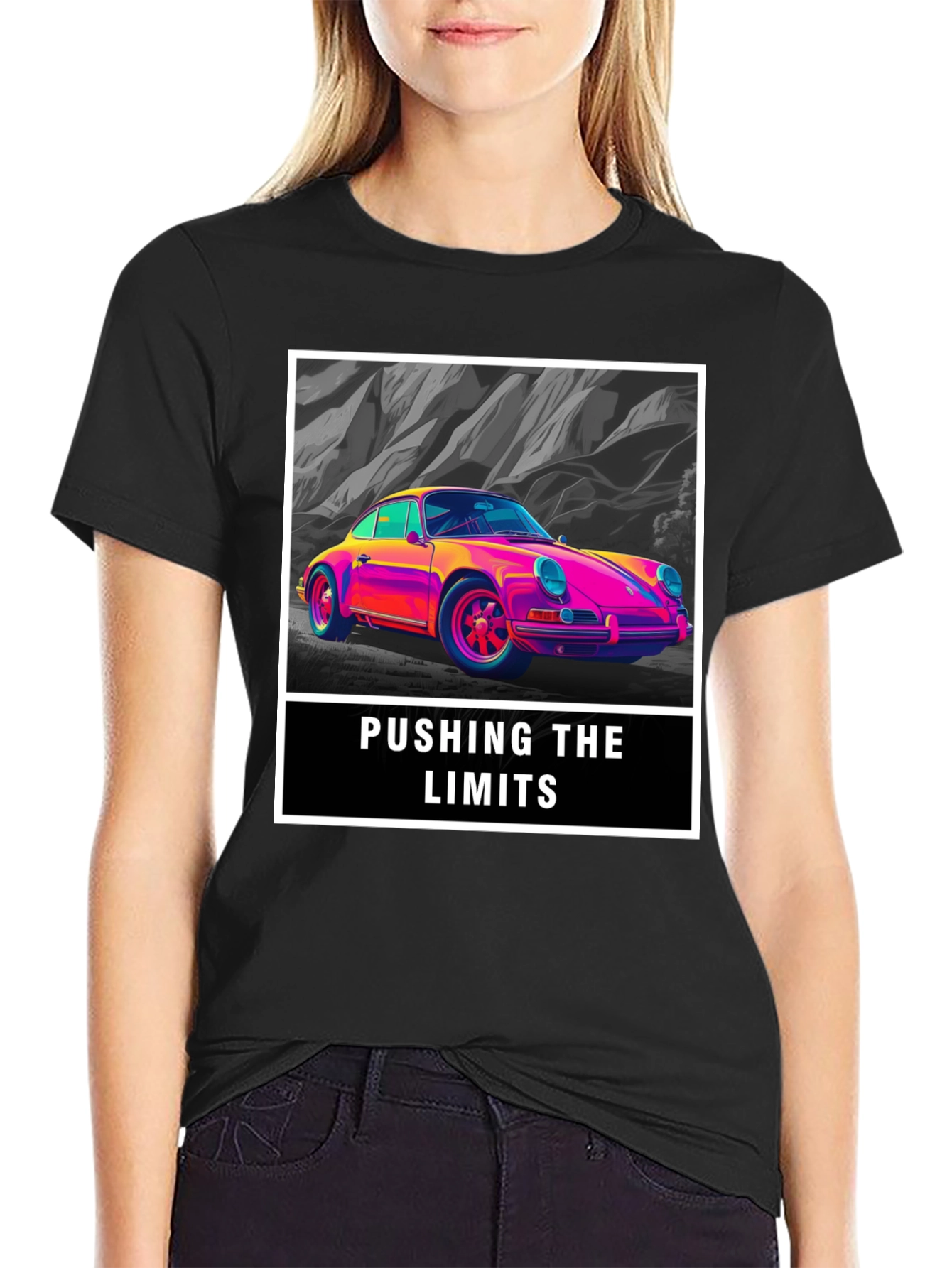 Pushing the Limits Car Graphic Tee