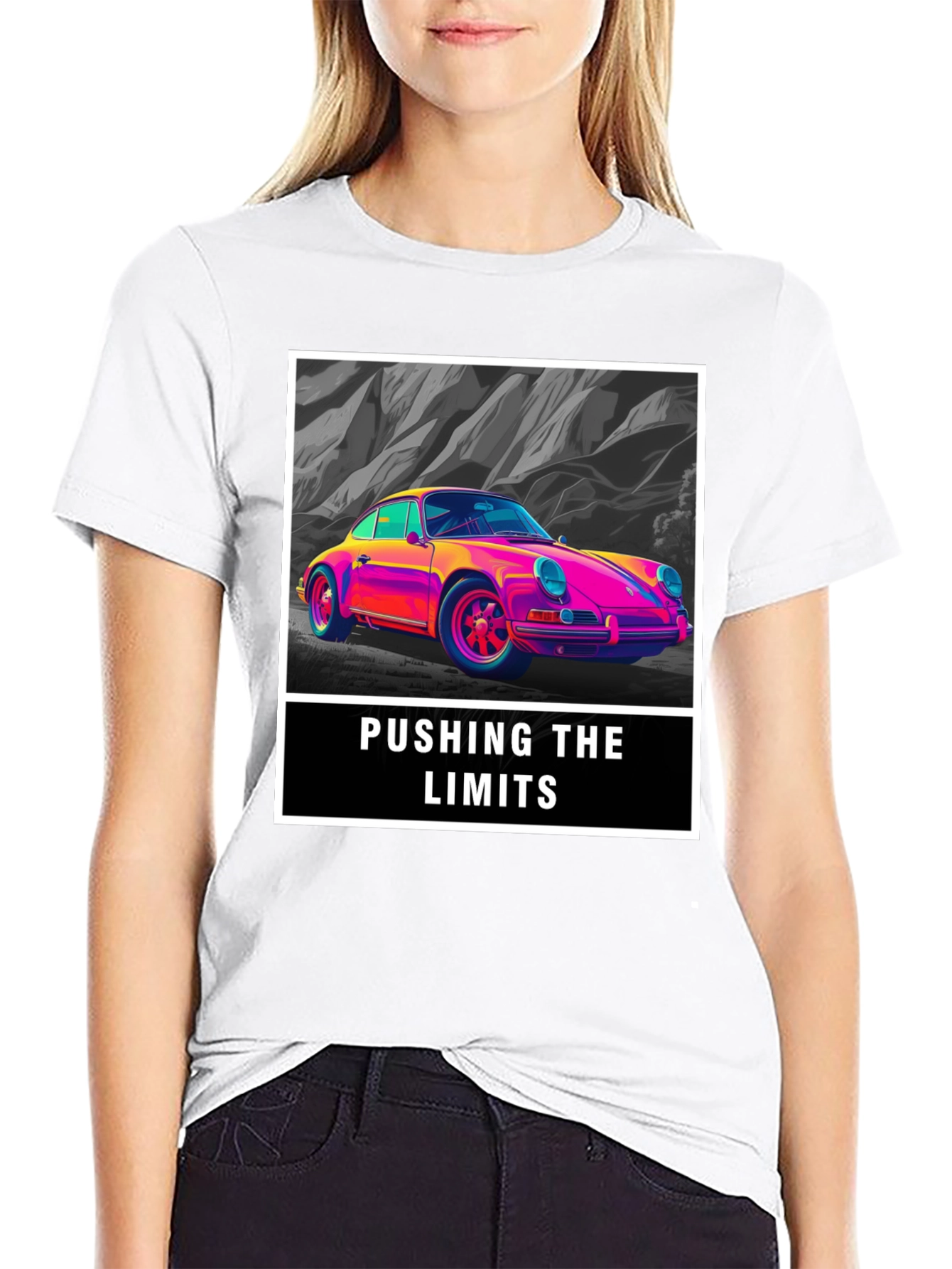 Pushing the Limits Car Graphic Tee