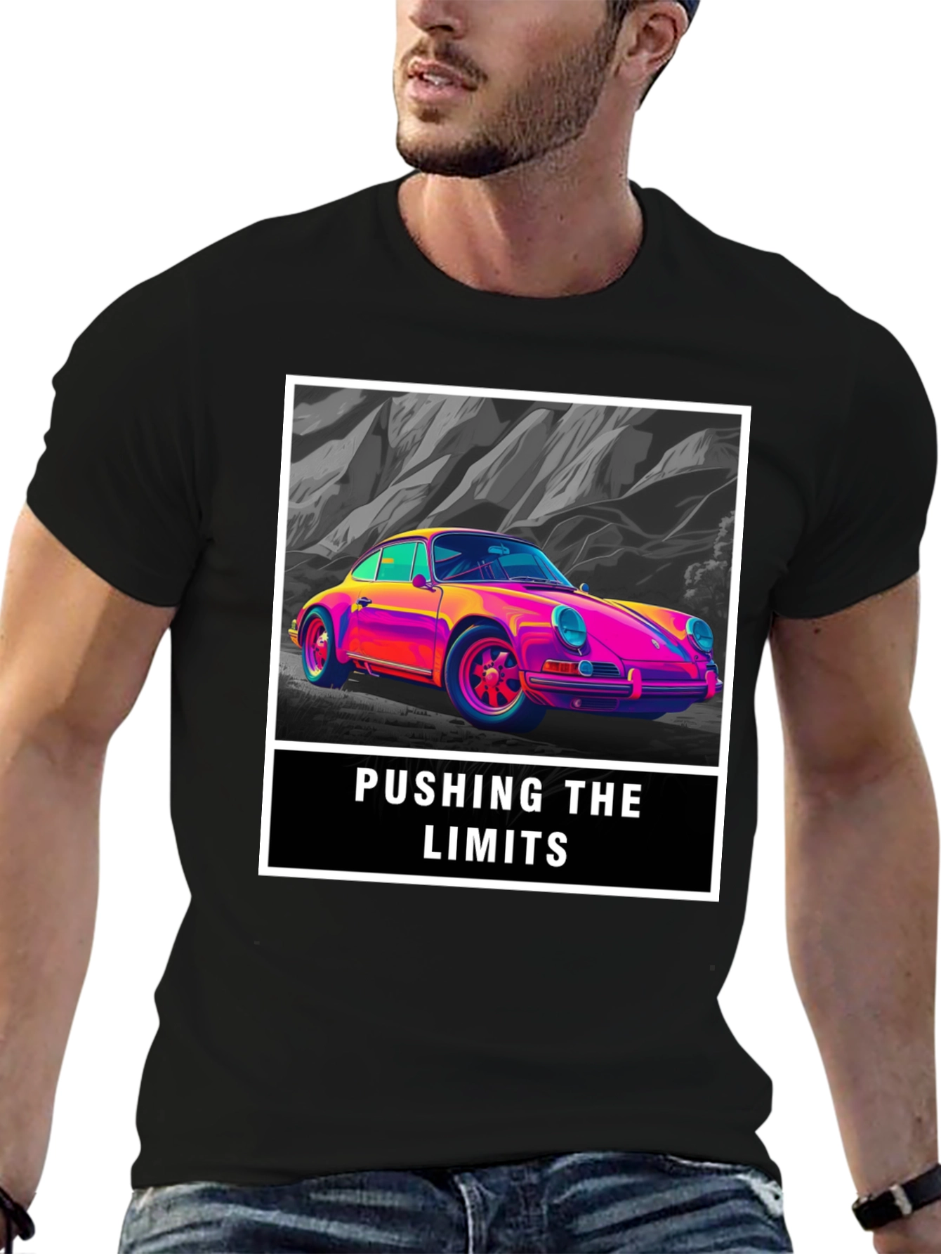 Pushing the Limits Car Graphic Tee
