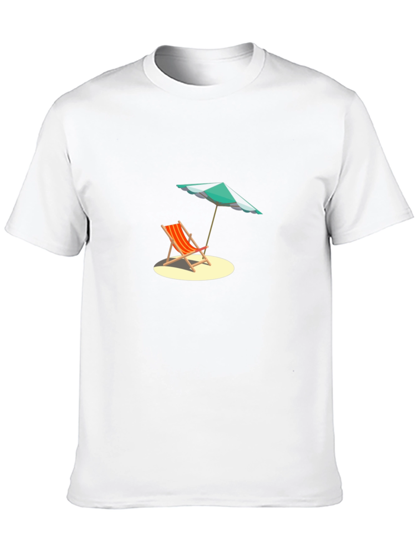 Beach Chair Graphic T-Shirt - Summer Vibes