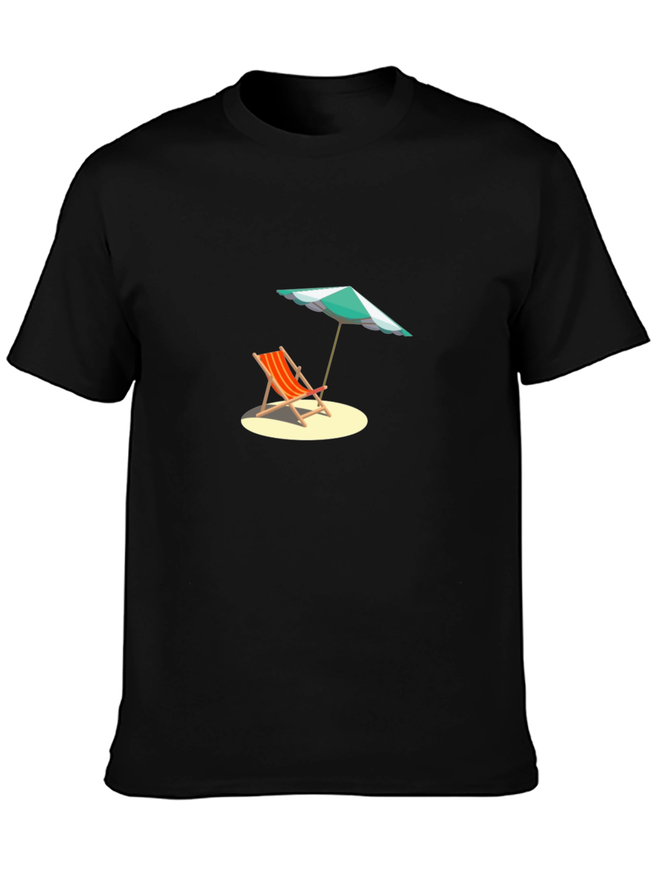 Beach Chair Graphic T-Shirt - Summer Vibes