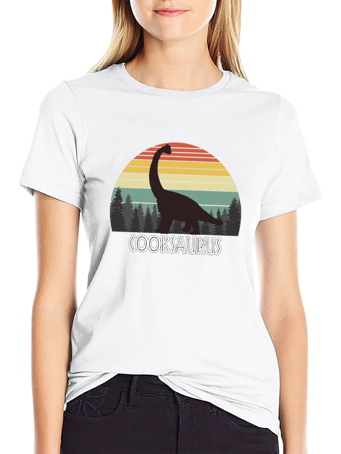 Cooksaurus Dinosaur Cooking T-Shirt