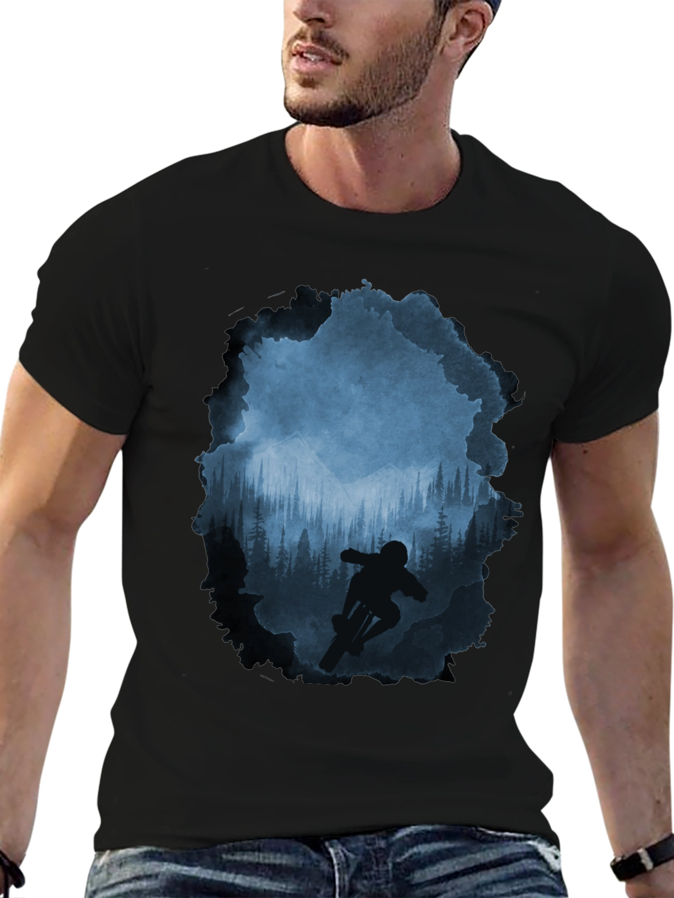Mountain Bike Forest T-Shirt