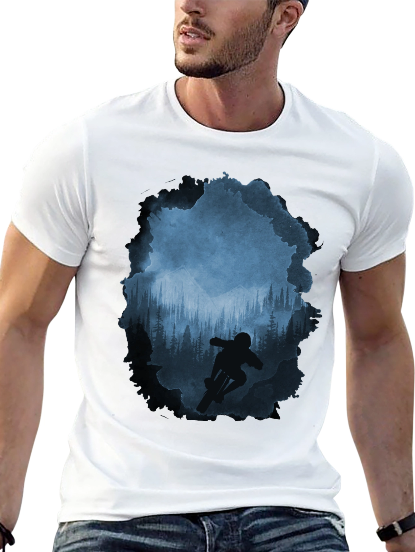 Mountain Bike Forest T-Shirt