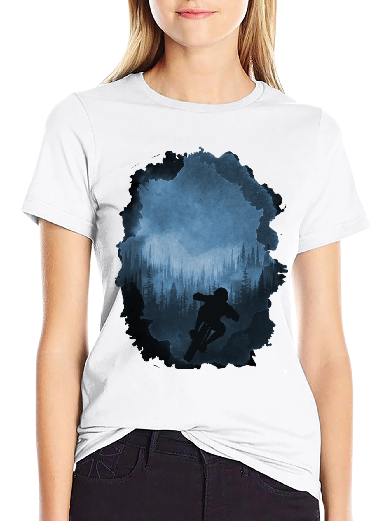 Mountain Bike Forest T-Shirt
