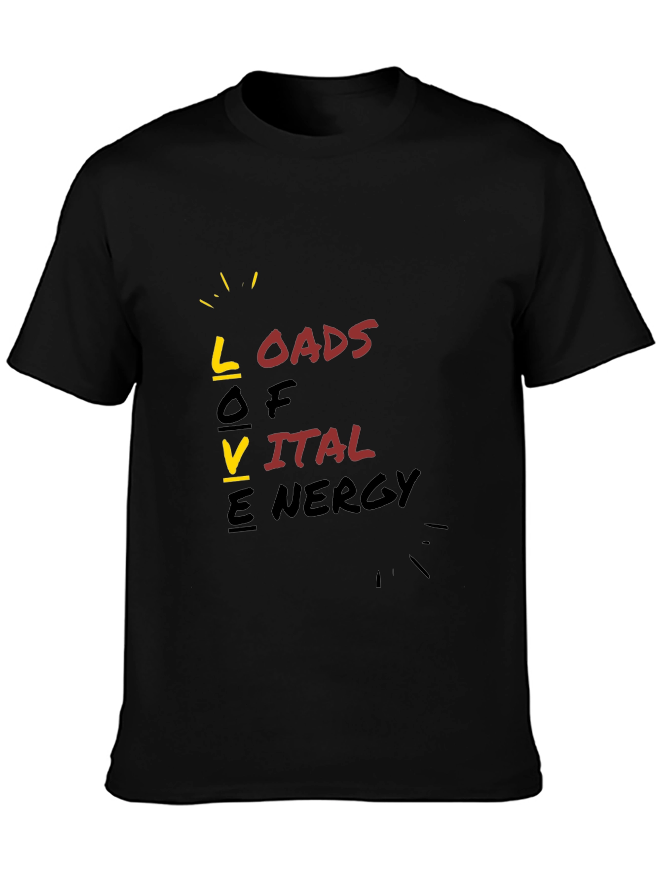 Love Loads of Vital Energy Graphic T-Shirt