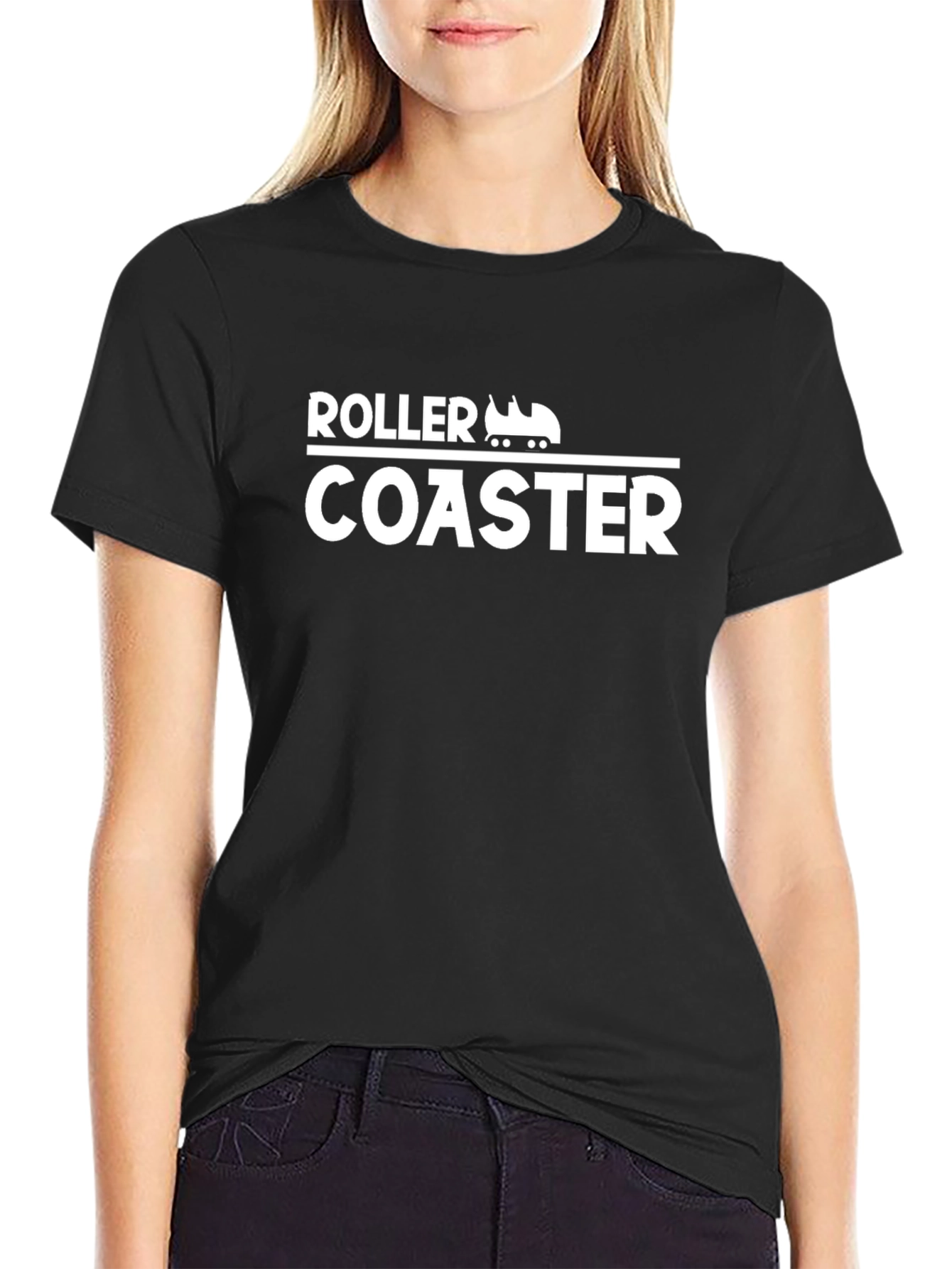 Roller Coaster Graphic T-Shirt - Thrill Ride Apparel