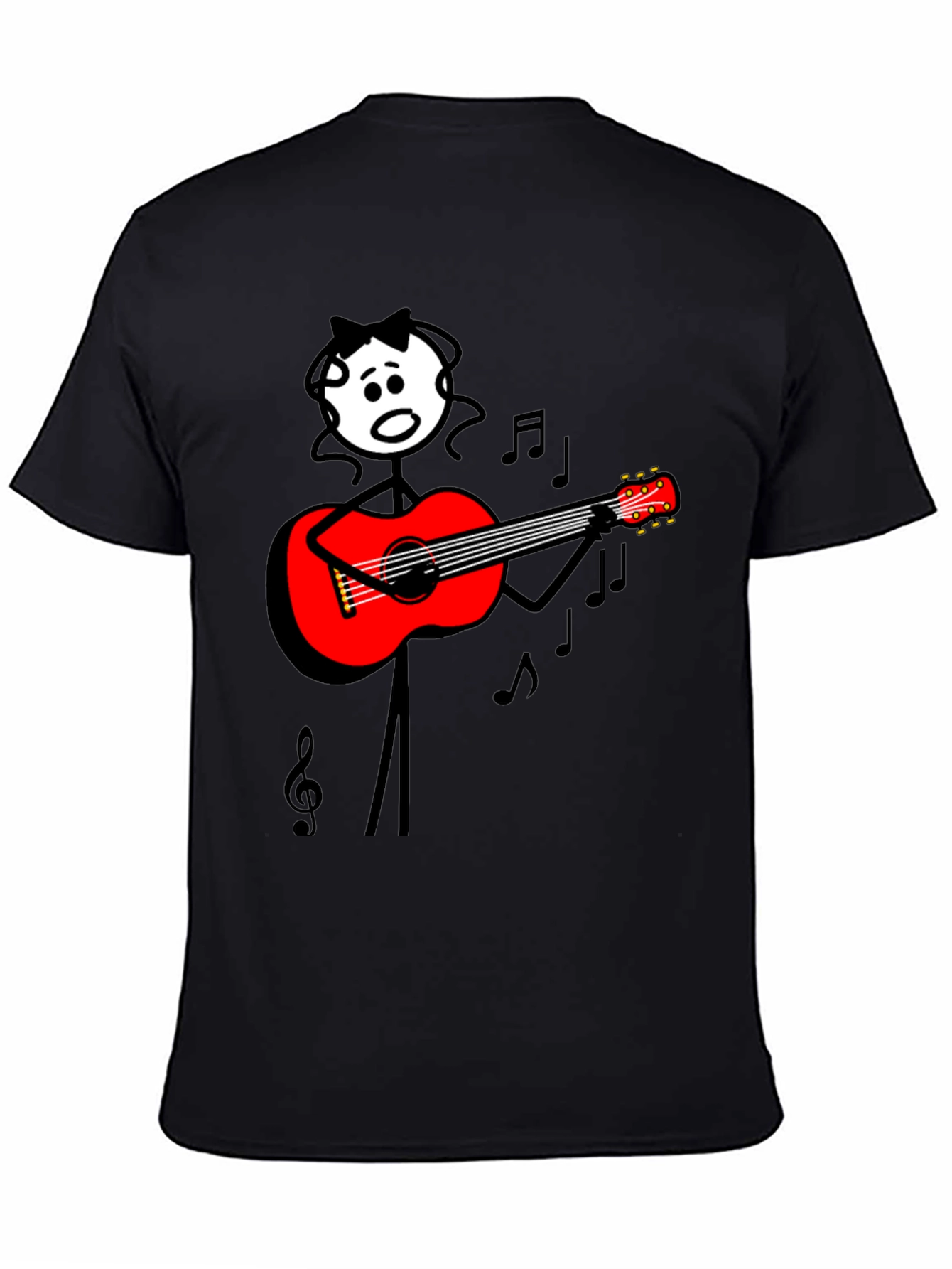 Guitar Stick Figure Tee