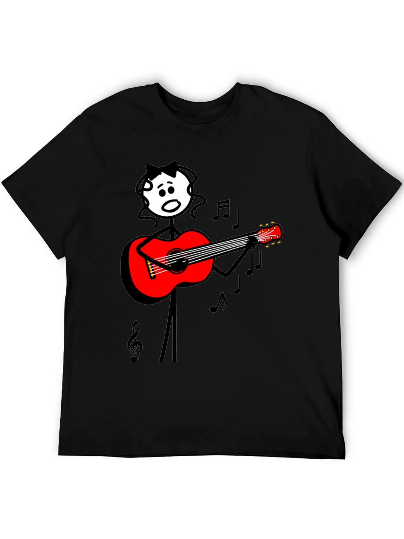 Guitar Stick Figure Tee
