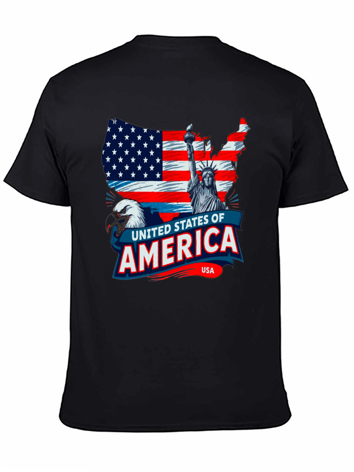 Patriotic USA Flag T-Shirt