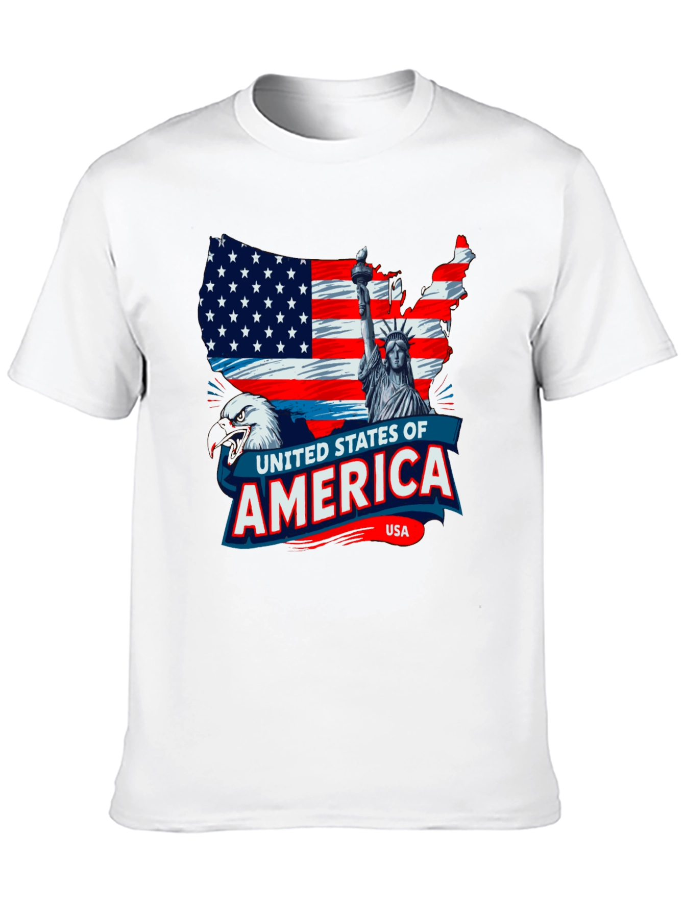 Patriotic USA Flag T-Shirt