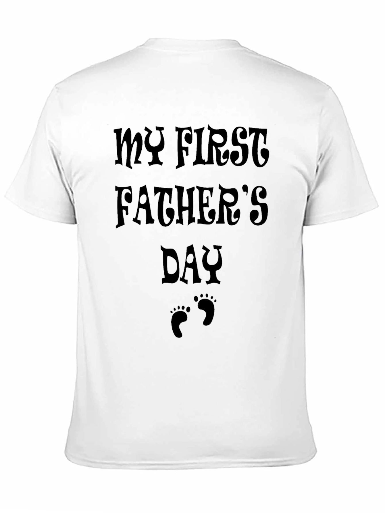 My First Fathers Day T-Shirt - New Dad Gift