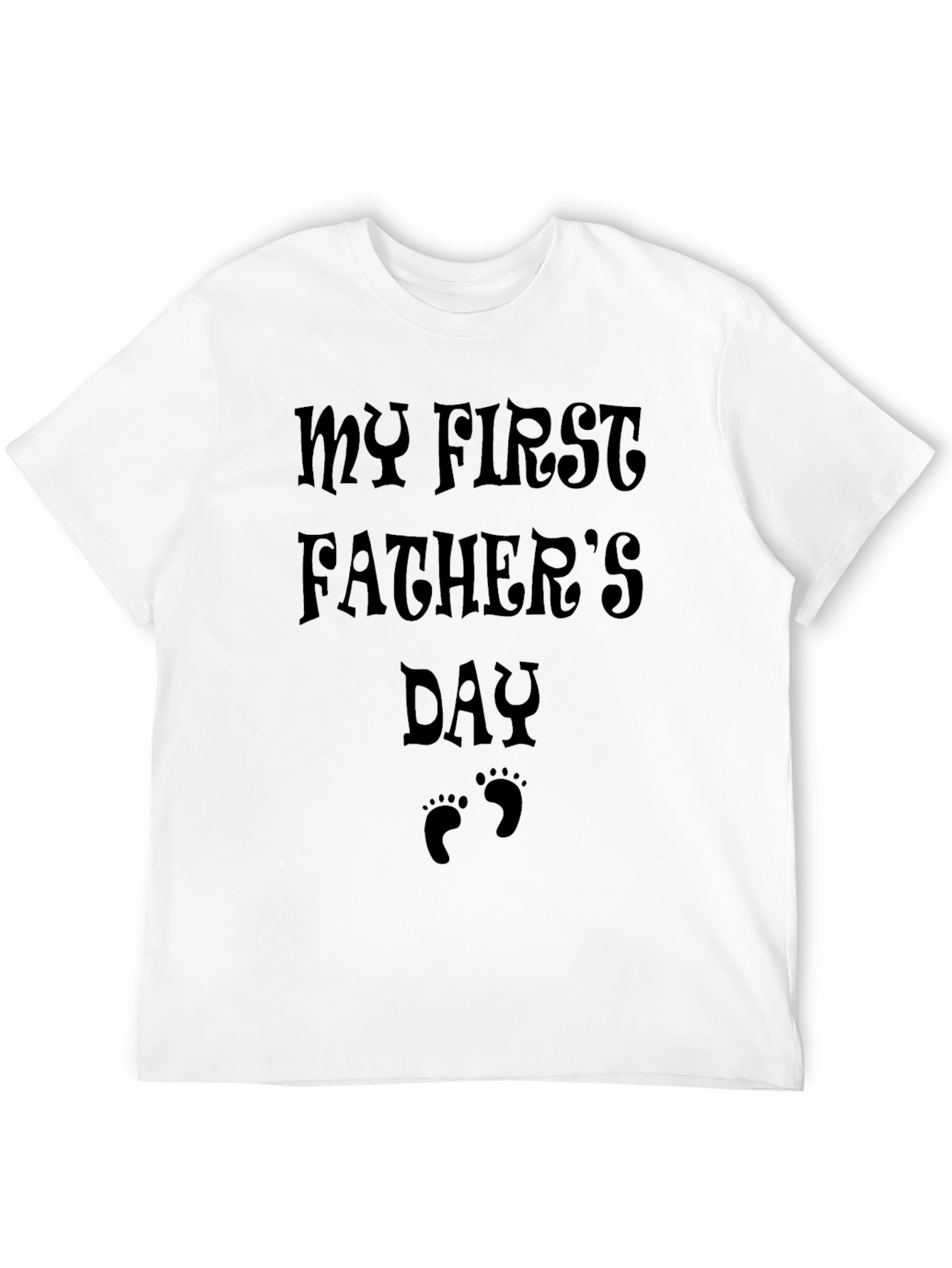 My First Fathers Day T-Shirt - New Dad Gift
