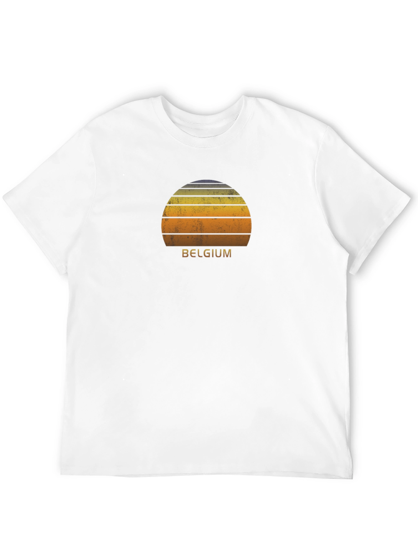 Belgium Sunset T-Shirt - Retro Graphic Tee