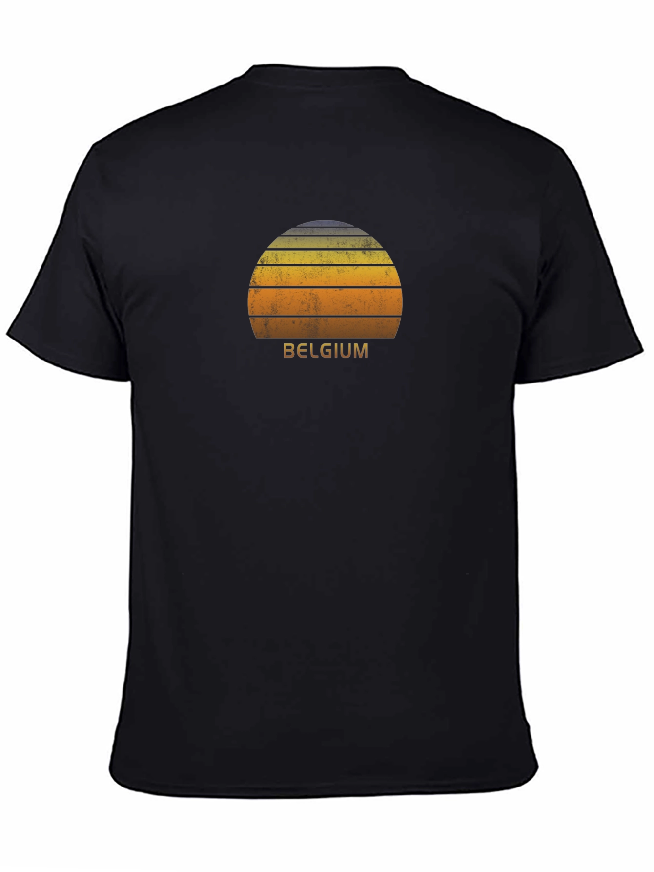 Belgium Sunset T-Shirt - Retro Graphic Tee