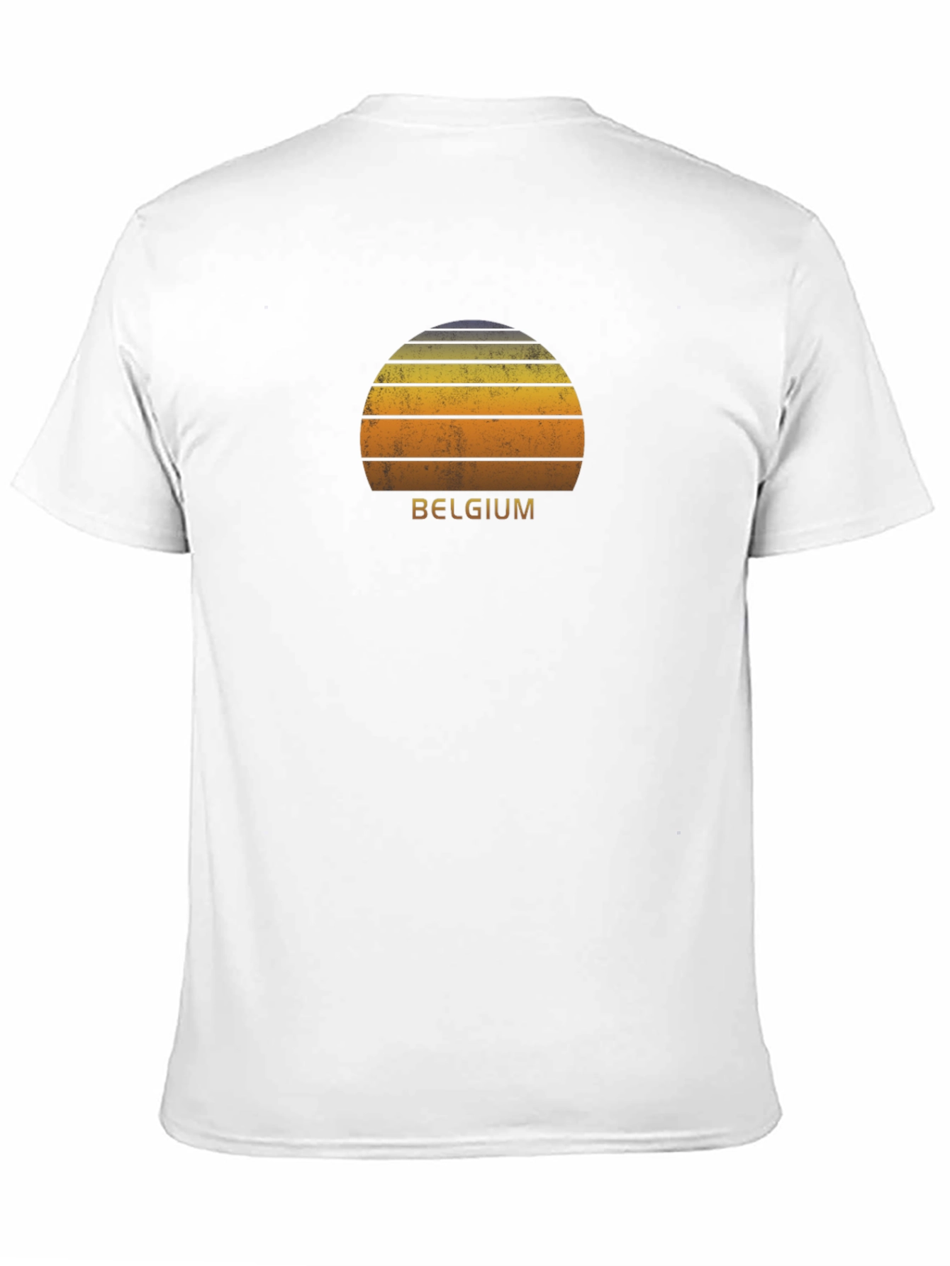 Belgium Sunset T-Shirt - Retro Graphic Tee