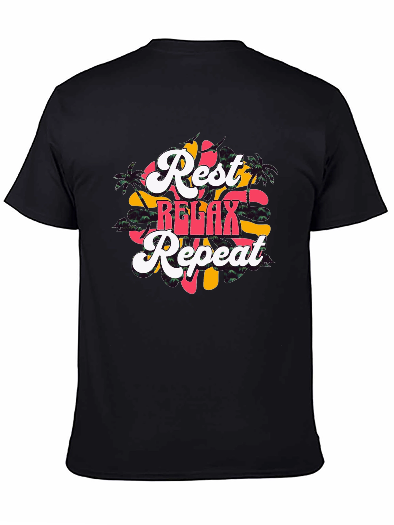 Rest Relax Repeat Graphic Tee