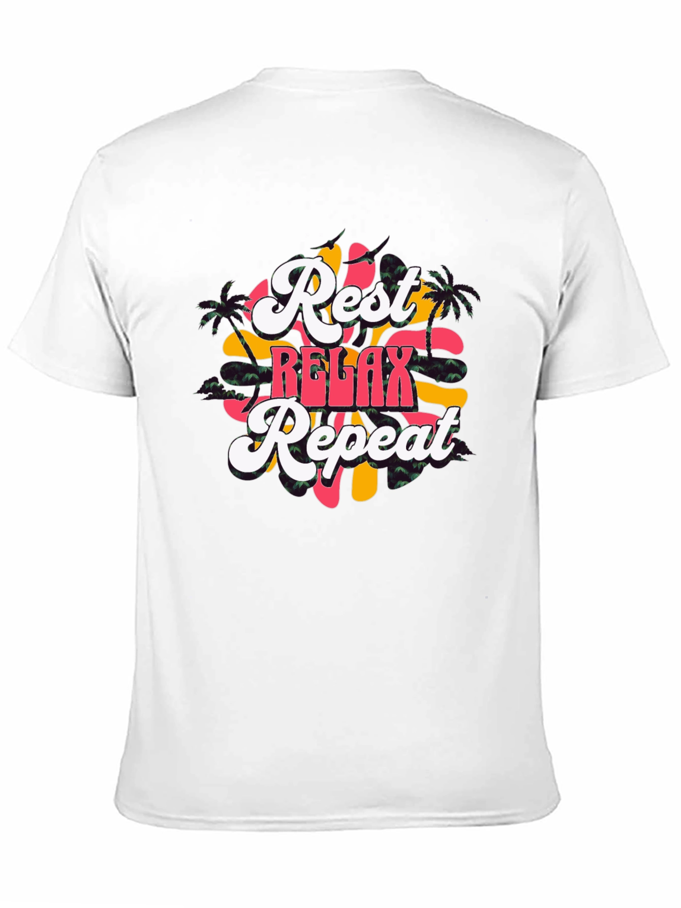 Rest Relax Repeat Graphic Tee