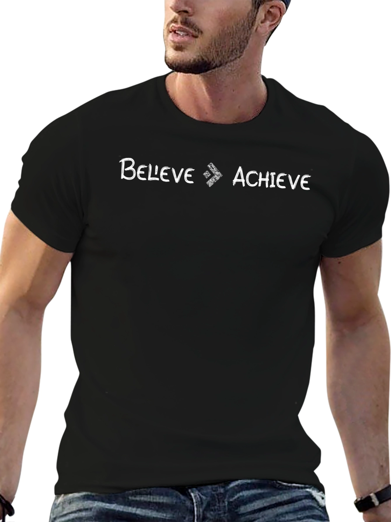 Believe Achieve Graphic T-Shirt