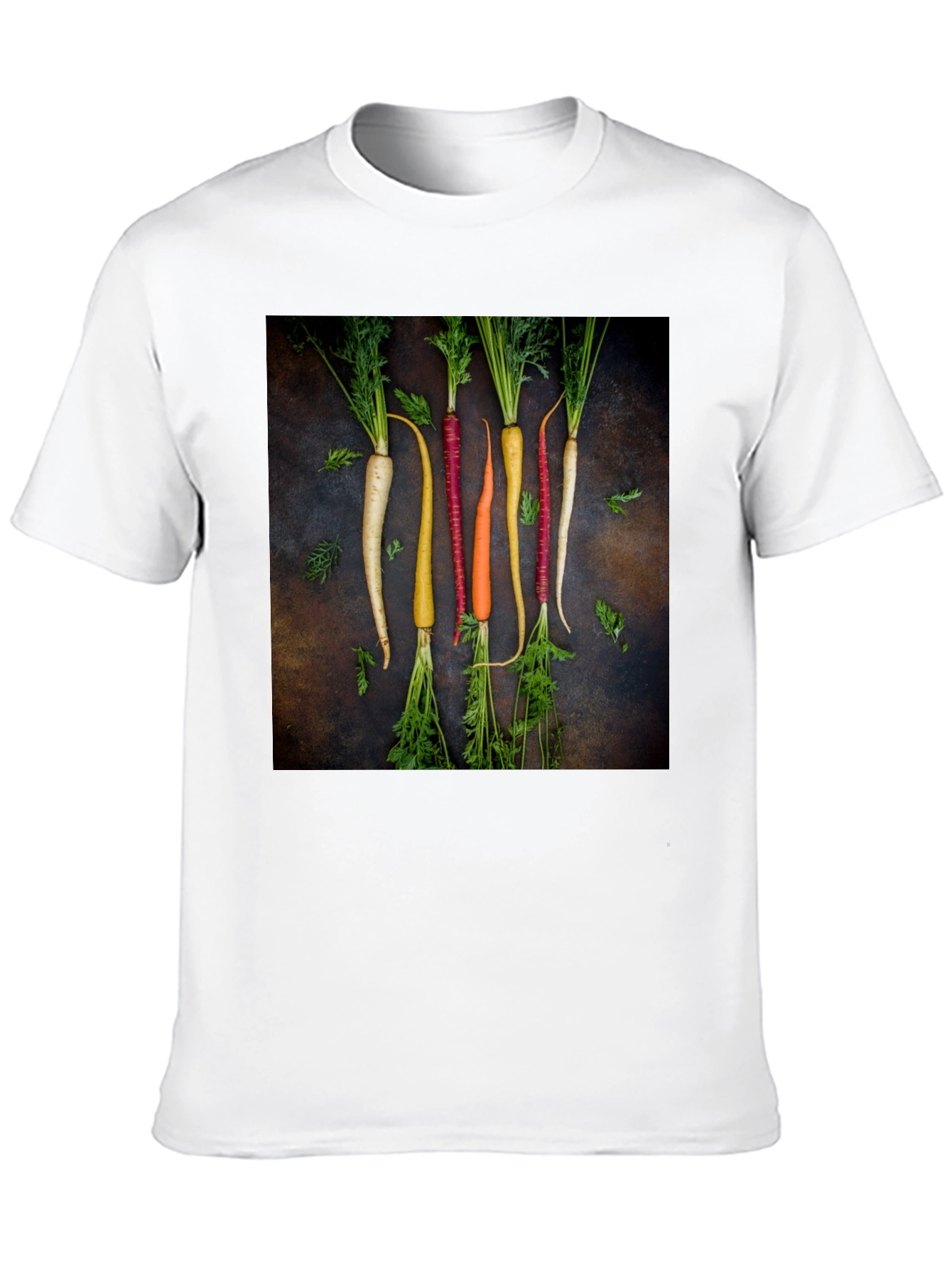 Carrot Variety Graphic T-Shirt - Healthy Style