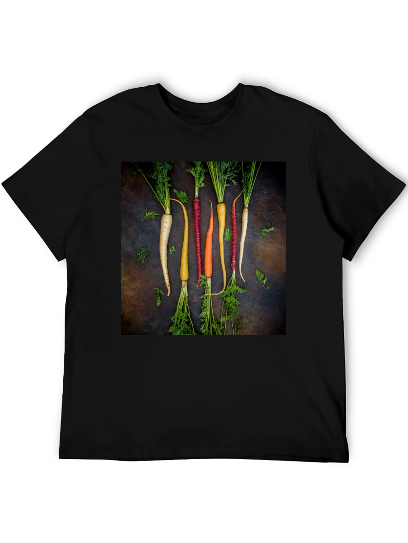 Carrot Variety Graphic T-Shirt - Healthy Style