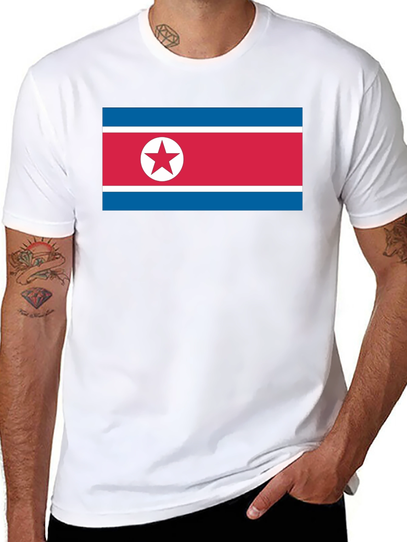 North Korea Flag T-Shirt