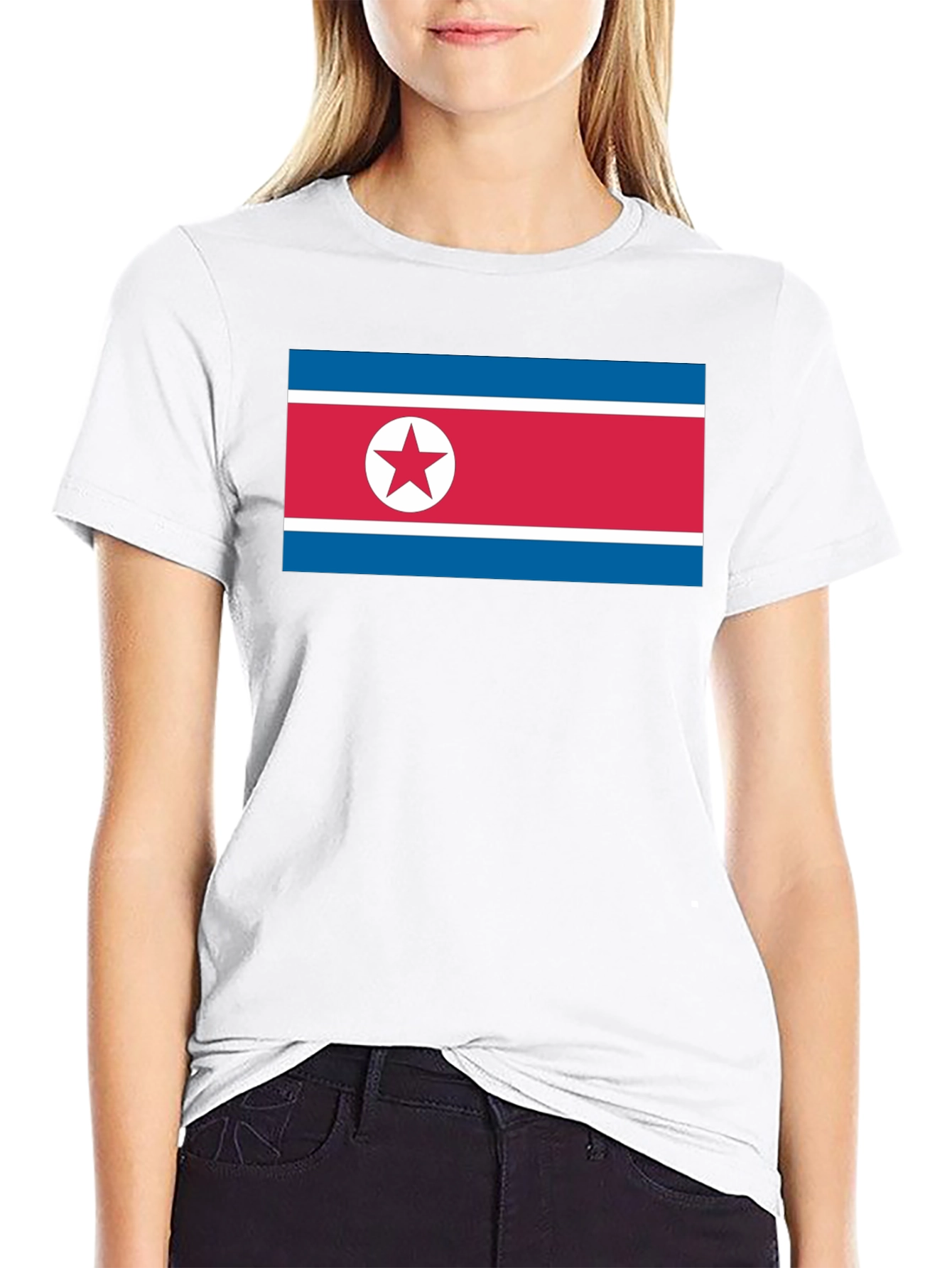 North Korea Flag T-Shirt