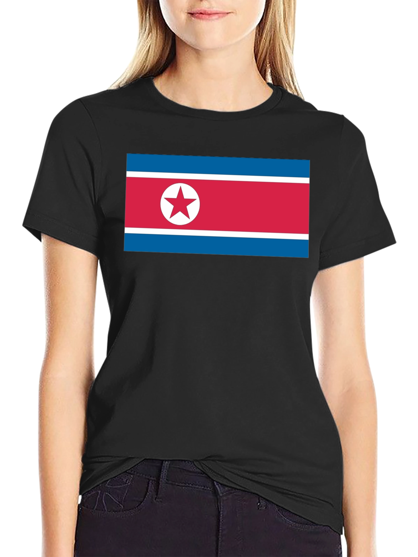 North Korea Flag T-Shirt
