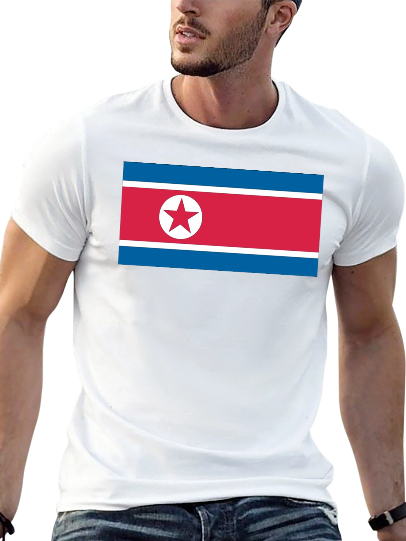 North Korea Flag T-Shirt