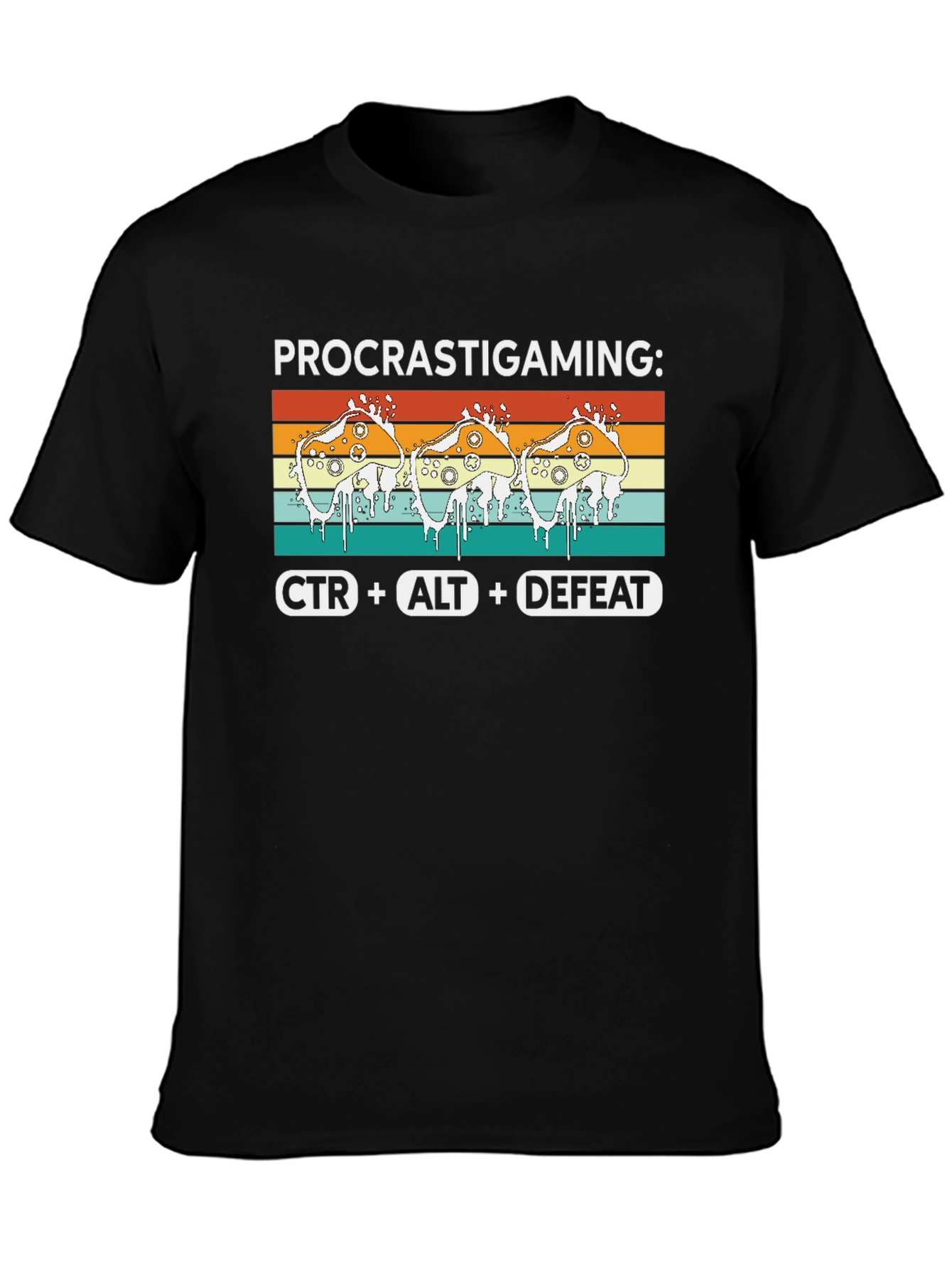 Procrastigaming T-Shirt: Gamer Humor Tee