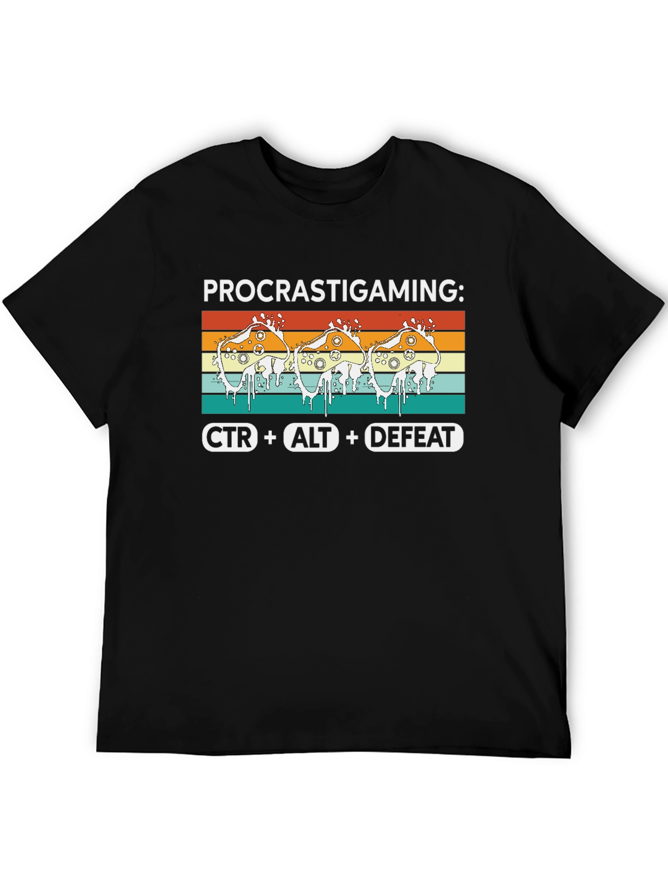Procrastigaming T-Shirt: Gamer Humor Tee