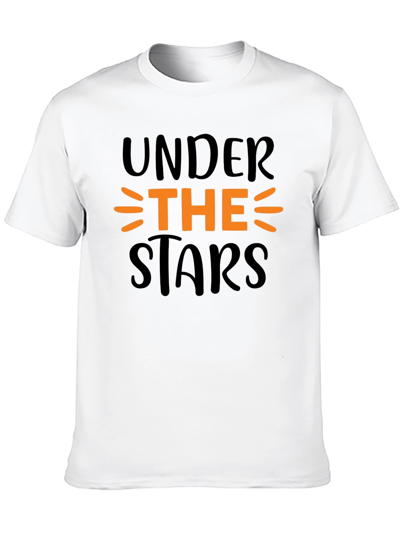 Under the Stars Graphic Tee - Trendy Mens T-Shirt
