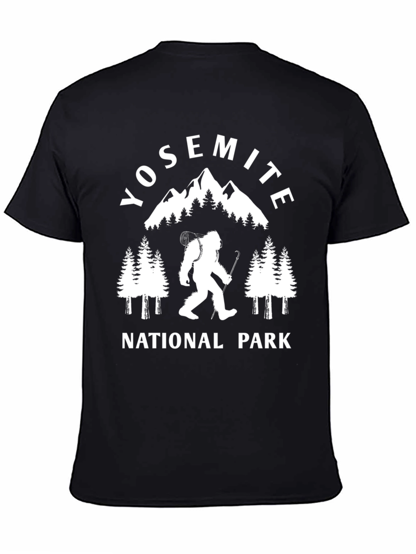 Yosemite National Park Bigfoot T-Shirt
