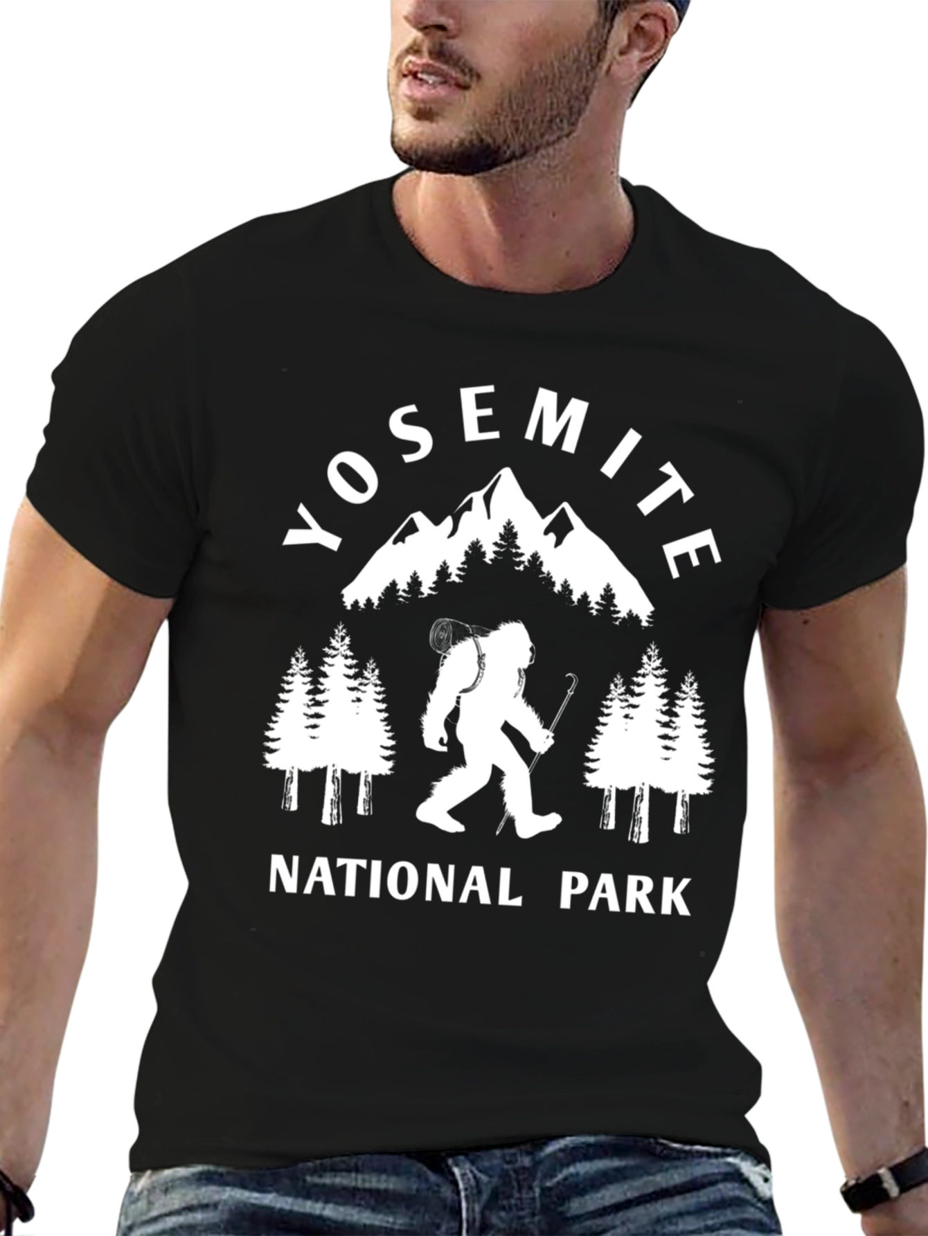 Yosemite National Park Bigfoot T-Shirt